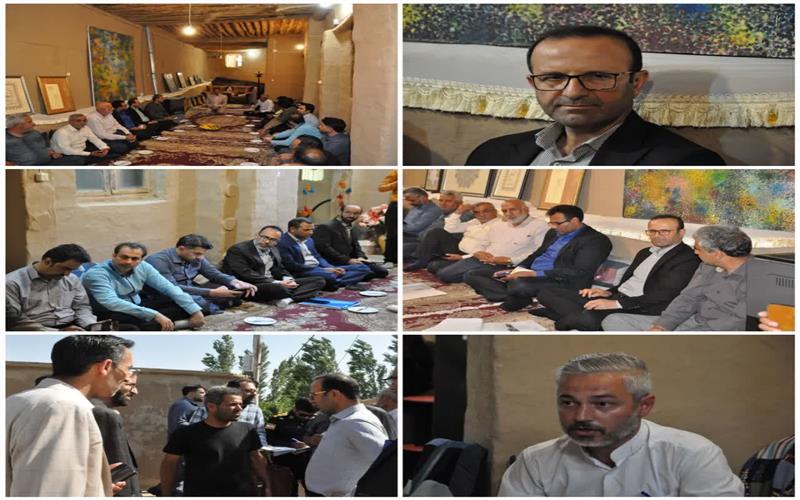 بررسی مسائل و مشکلات روستای ابر با حضور معاون استاندار و فرماندار ویژه شهرستان شاهرود