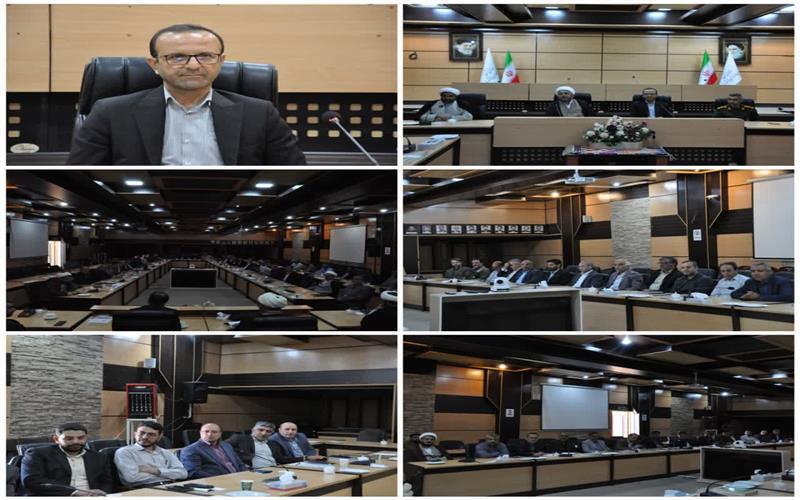 جلسه قرارگاه جهاد تبیین شهرستان شاهرود